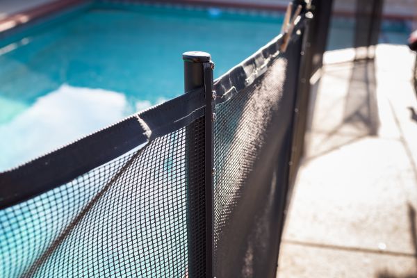 Mesh Pool Fence Construction in Summerville