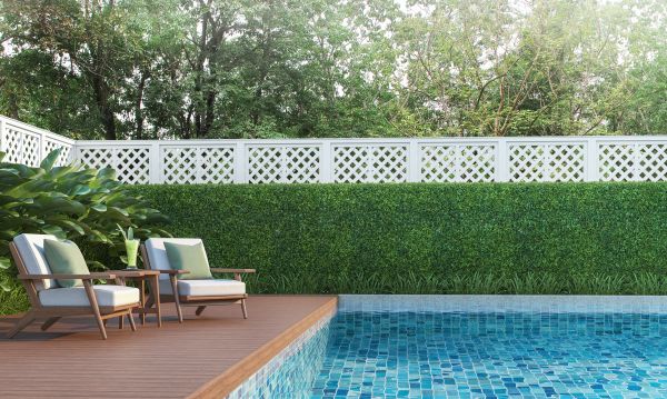 Vinyl Pool Fence Installation in Summerville