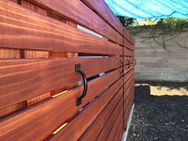 Redwood Fence Construction in Summerville
