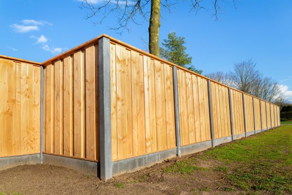 Panel Fence Installation in Summerville