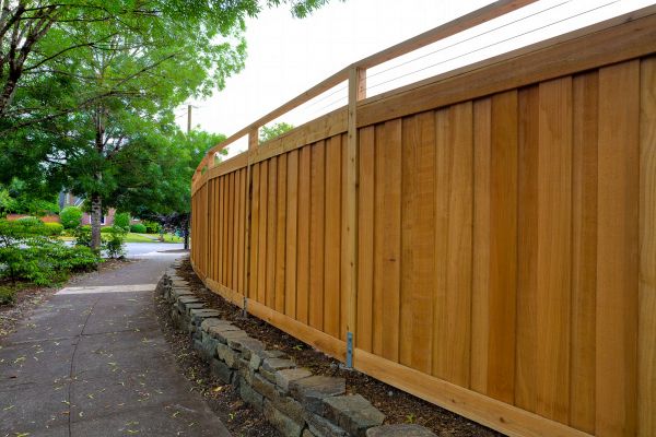 Shadowbox Fence Installation in Summerville