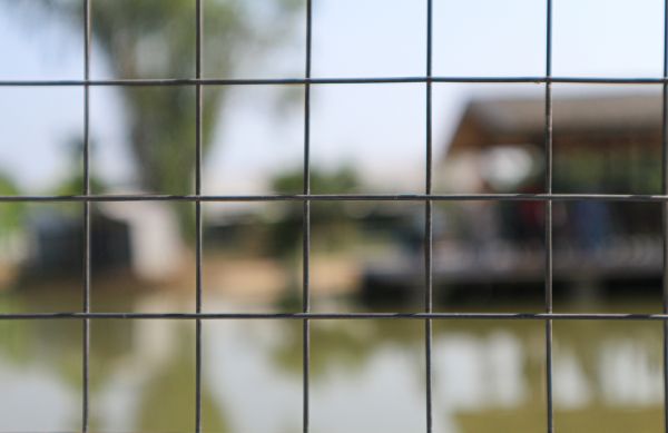 Welded Mesh Fence Installation