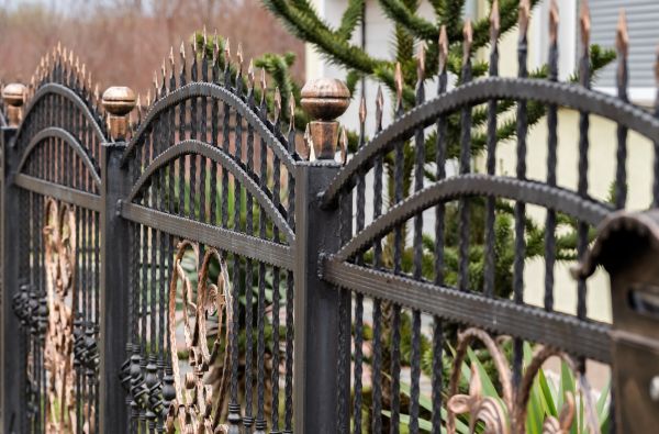 Custom Iron Fence Installation in Summerville