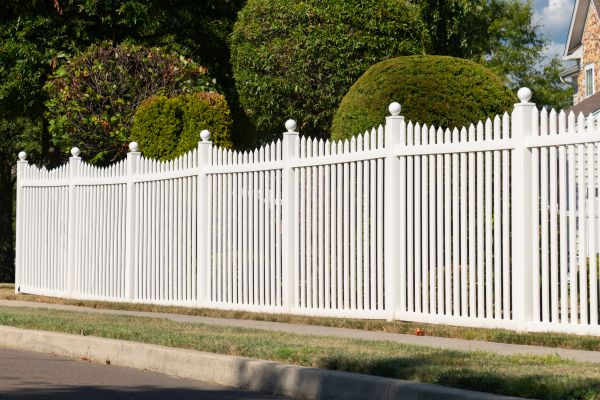 Vinyl Picket Fence Repair in Summerville