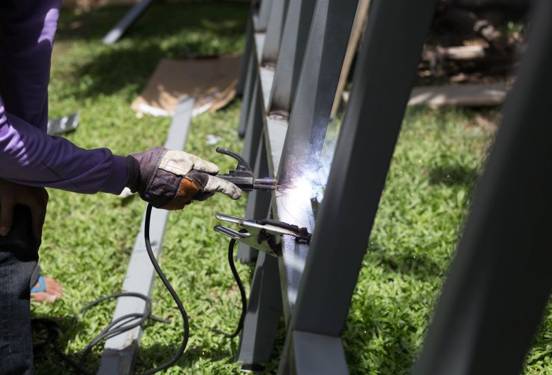 Fence Repair in Summer